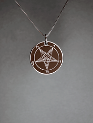 Belial's Power - Baphomet Cloisonné Medallion - Satanme