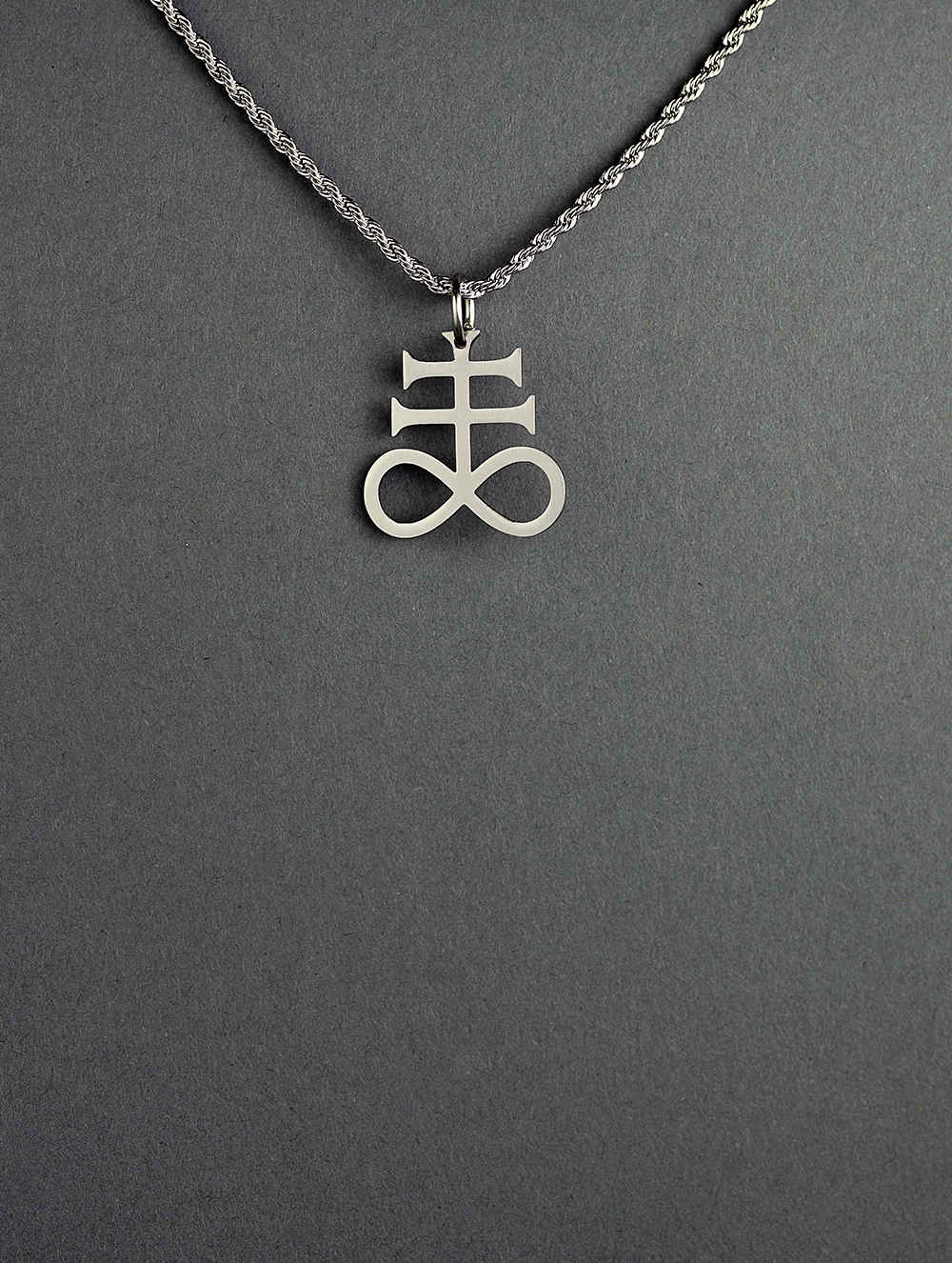 1" Brimstone - Hell Forged Steel Medallion - Satanme