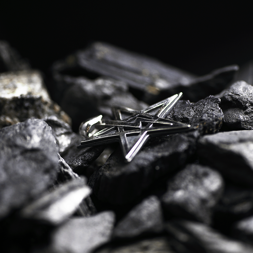 999 Fine Silver LaVey Sigil Medallion - Satanme