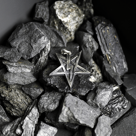 999 Fine Silver LaVey Sigil Medallion - Satanme