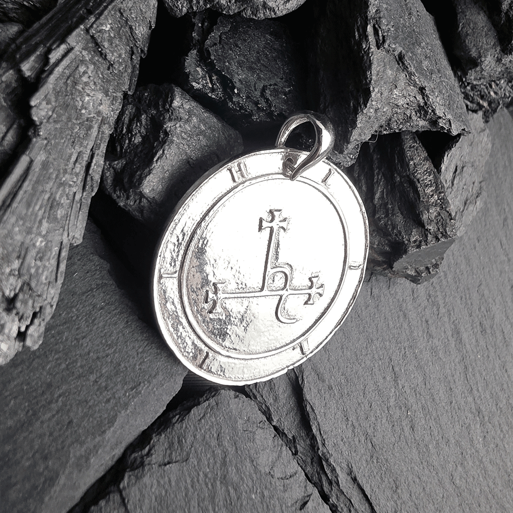 999 Fine Silver Lilith Medallion - Satanme