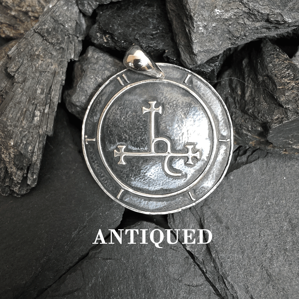 999 Fine Silver Lilith Medallion - Satanme