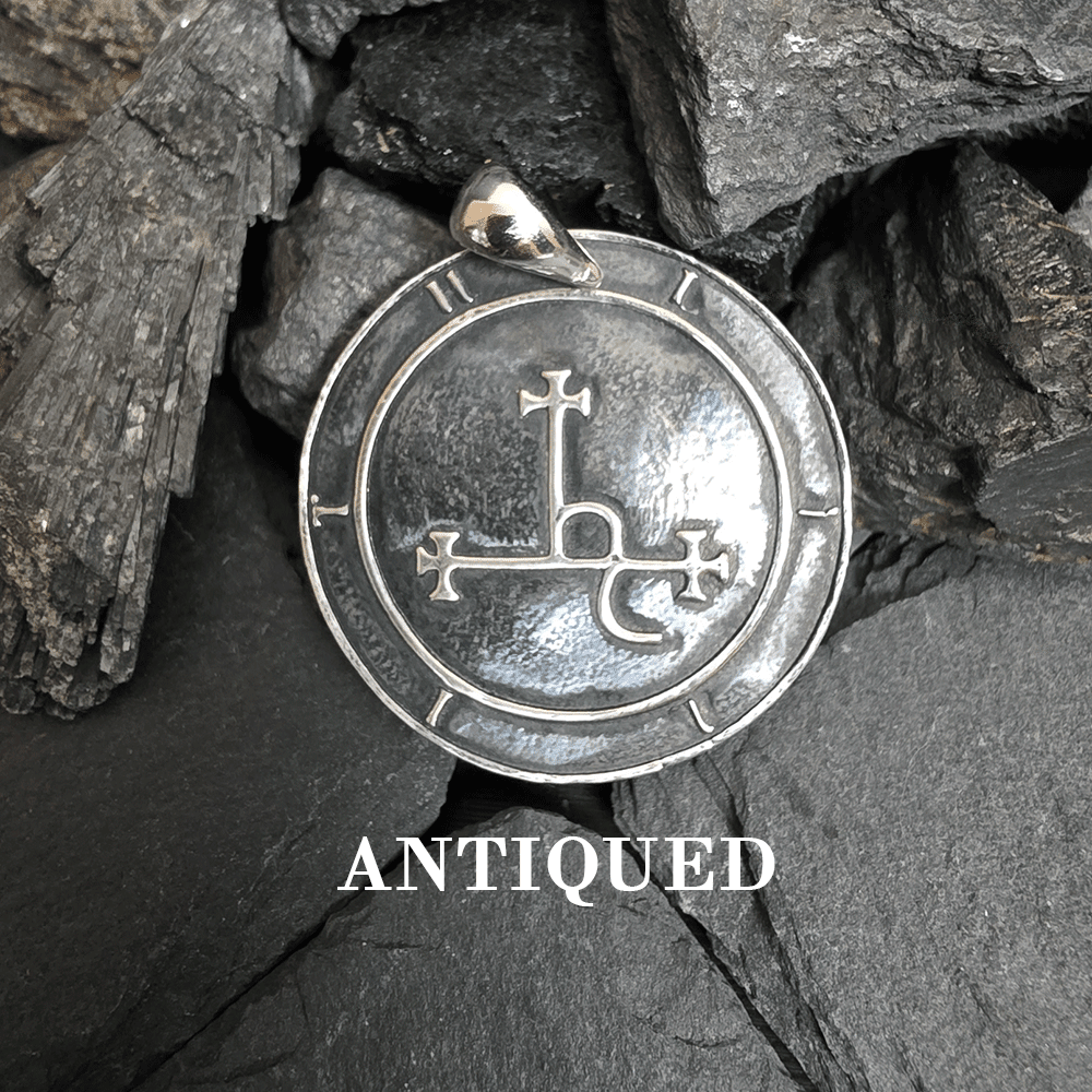 999 Fine Silver Lilith Medallion - Satanme