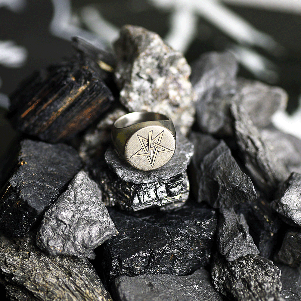 Anton LaVey Sigil Ring - Satanme