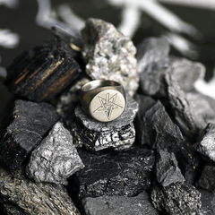 Anton LaVey Sigil Ring - Satanme