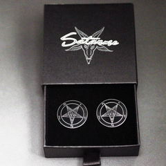 Sigil of Baphomet Cufflinks - Satanme