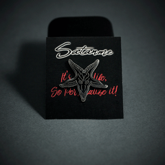 Baphomet Goats Head Pin - Satanme