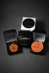 Baph-o'-lantern - Baphomet Cloisonné Medallion - Satanme