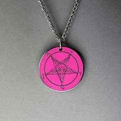 Baphomet Ritual Medallion - Hell Forged Steel - Satanme