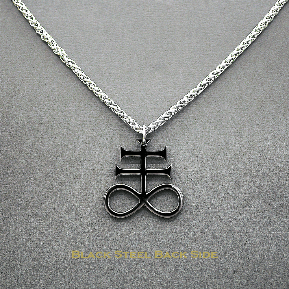 Veiled Brimstone - Hell Forged Steel Medallion - Satanme