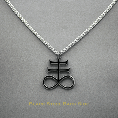 Veiled Brimstone - Hell Forged Steel Medallion - Satanme