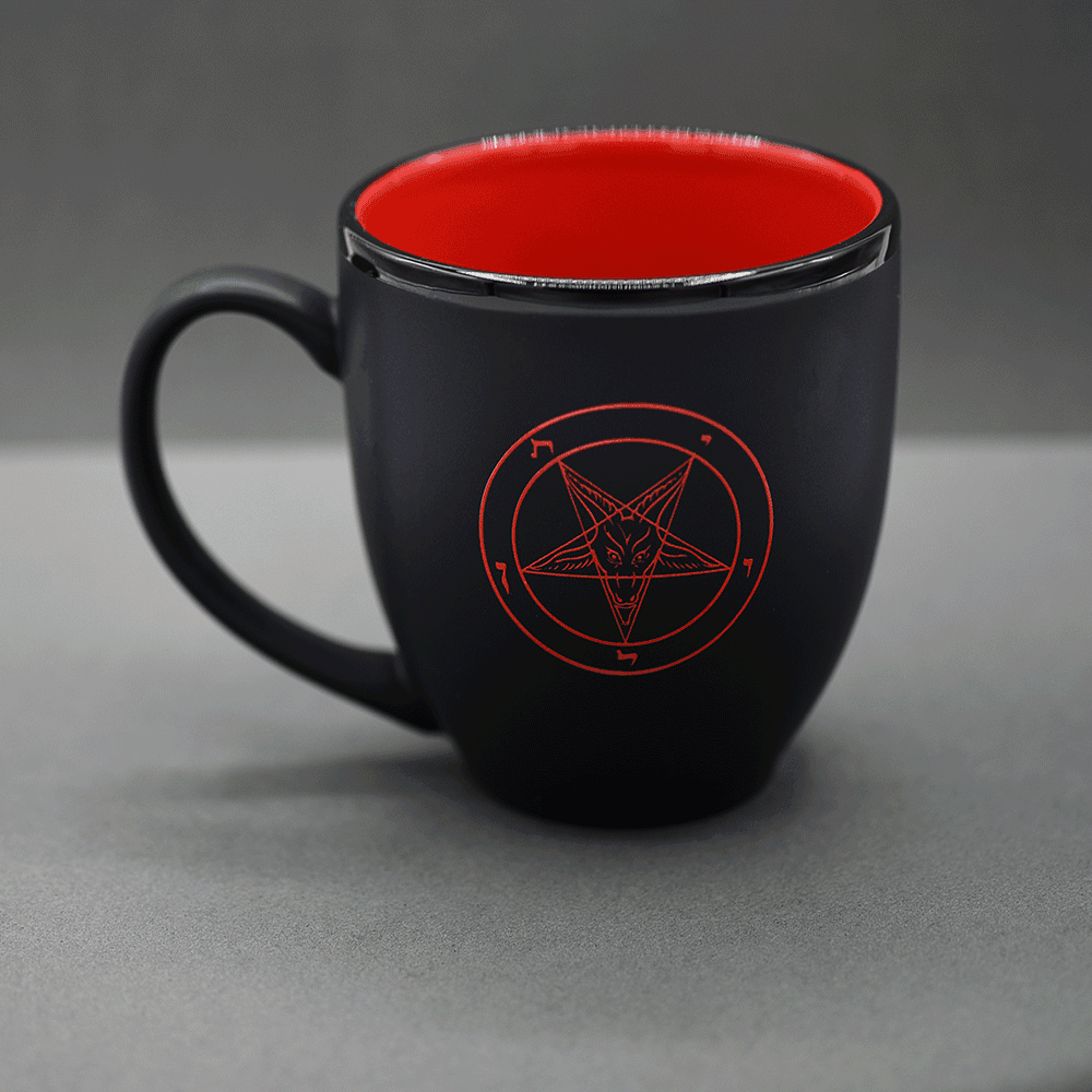 Baphomet Cafe Coffee Mug - Satanme