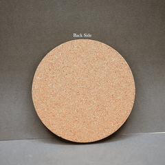 Satanme Cork & Leather Coasters - Satanme