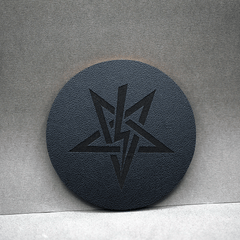 Satanme Cork & Leather Coasters - Satanme