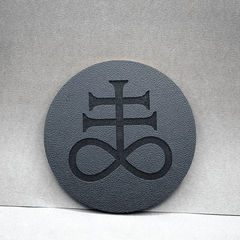 Satanme Cork & Leather Coasters - Satanme