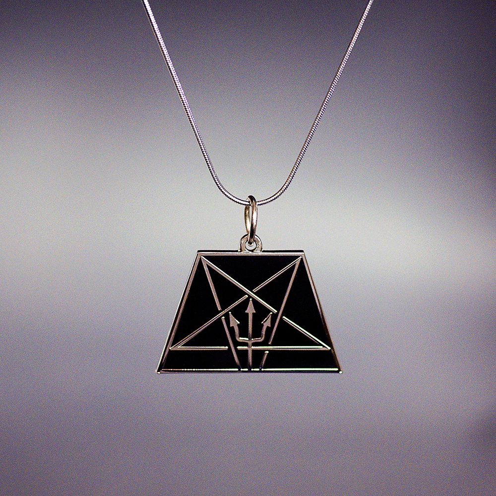 Double Sided Order of the Trapezoid Medallion - Satanme