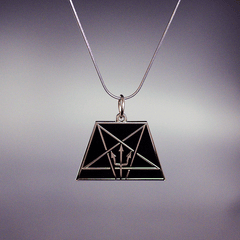 Double Sided Order of the Trapezoid Medallion - Satanme
