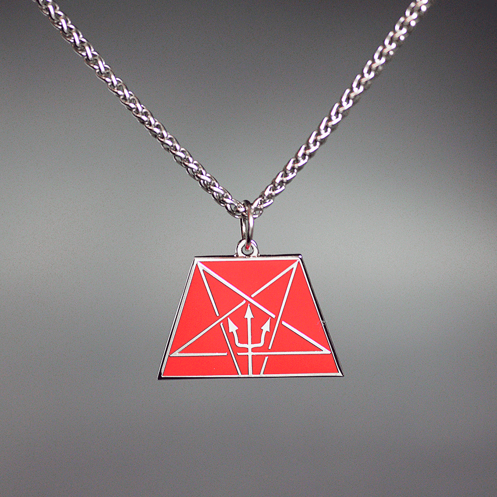 Double Sided Order of the Trapezoid Medallion - Satanme