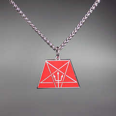Double Sided Order of the Trapezoid Medallion - Satanme