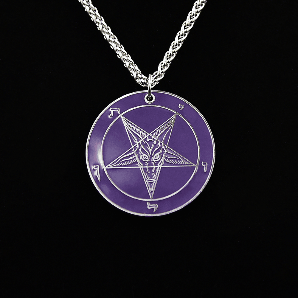 Baphomet Ritual Medallion - Hell Forged Steel - Satanme