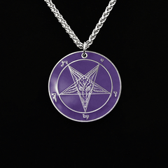 Baphomet Ritual Medallion - Hell Forged Steel - Satanme