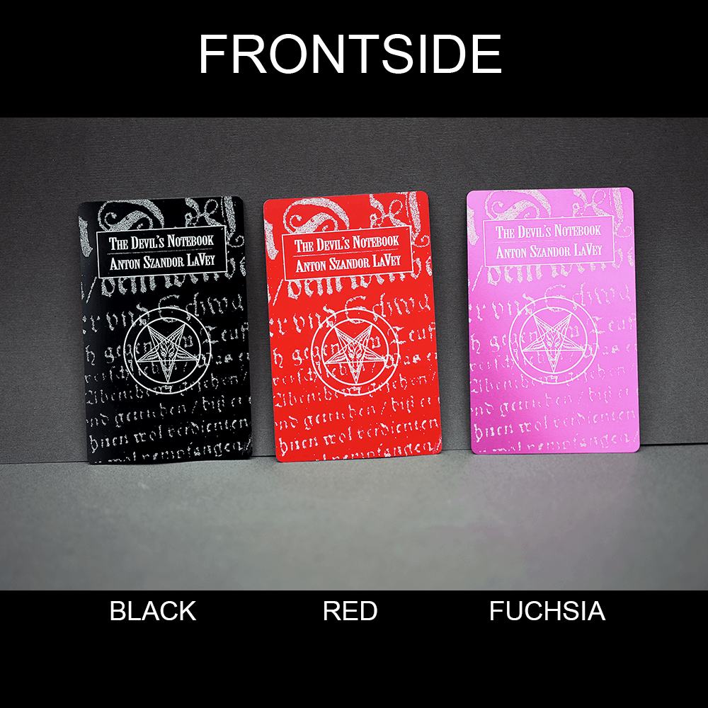 The Devil's Notebook Bookmark - Satanme Signature Series - Satanme
