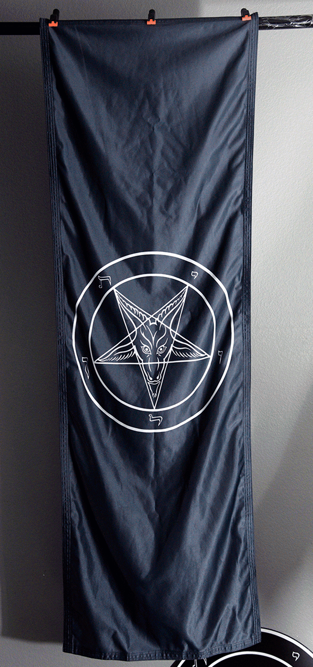Baphomet Long Church Banner - Satanme