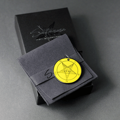 Baphomet Medallion - Hell Forged Steel - Satanme