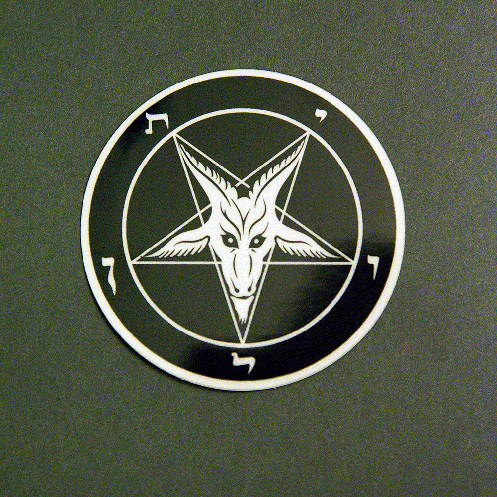 The Ghost Glow-In-The-Dark Sticker - Satanme