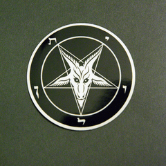 The Ghost Glow-In-The-Dark Sticker - Satanme