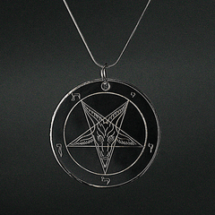 The Kaiju Baphomet Medallion - Satanme