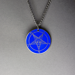 Baphomet Ritual Medallion - Hell Forged Steel - Satanme