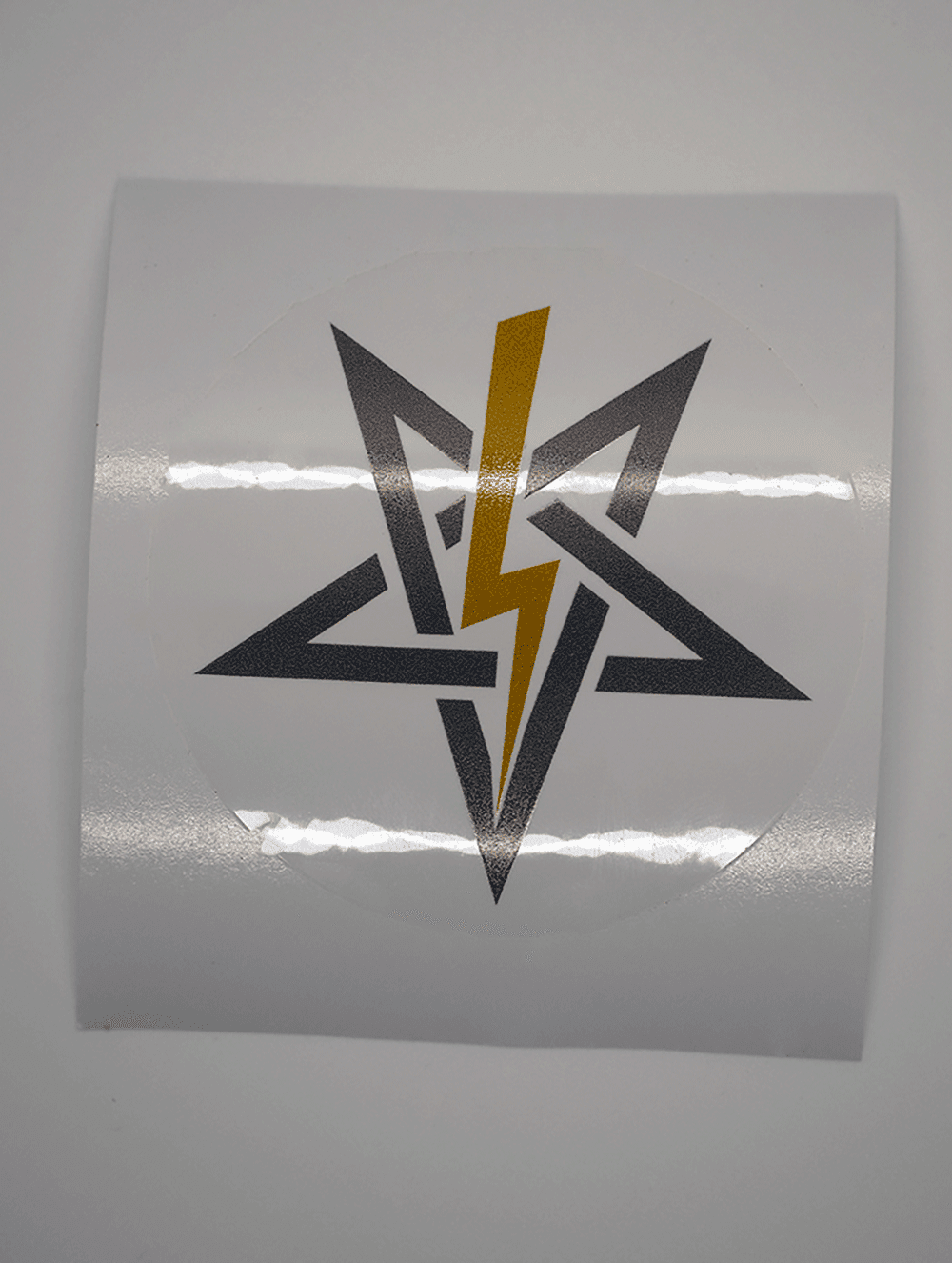 Anton LaVey Clear Sigil Sticker - Satanme