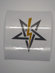 Anton LaVey Clear Sigil Sticker - Satanme