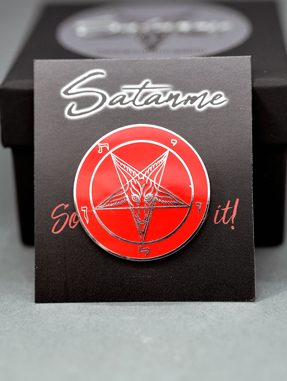 Baphomet Lapel Pins - Satanme
