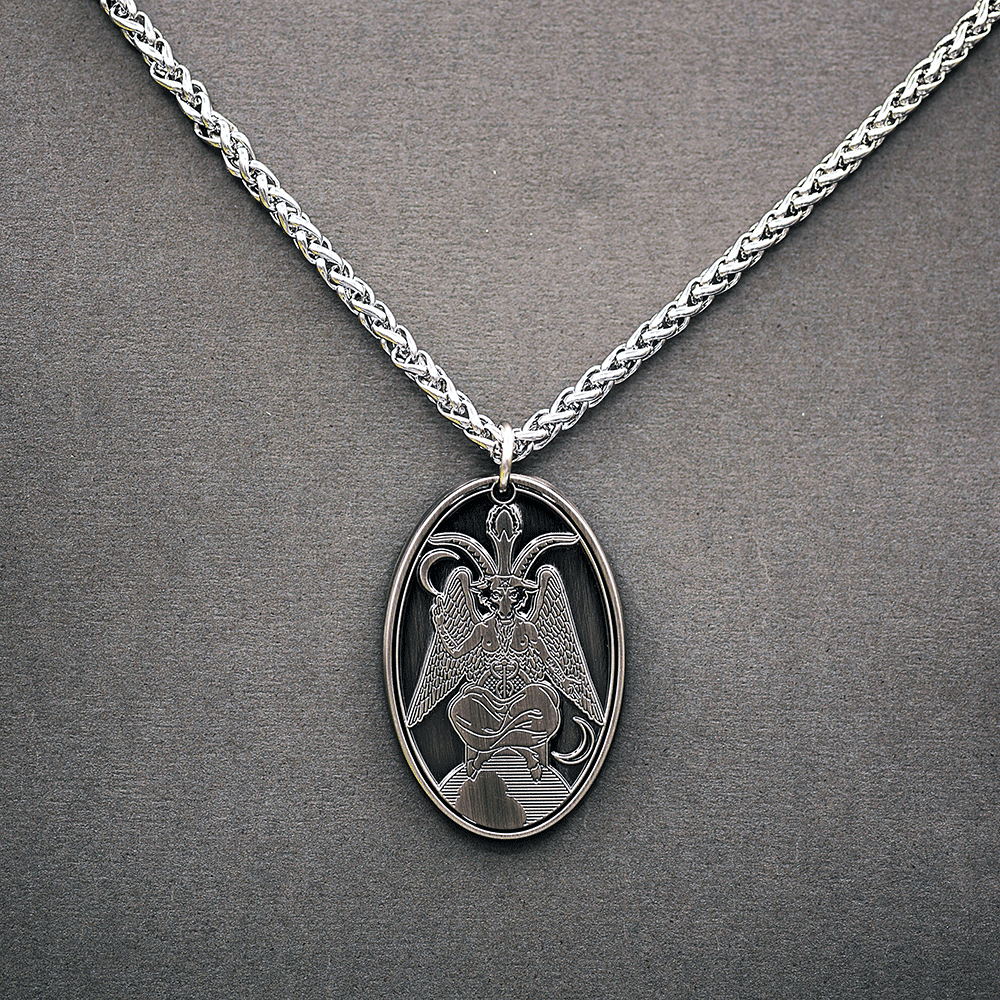 Èliphas Lèvi Baphomet Medallion - Satanme