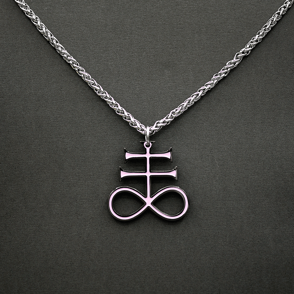 Veiled Brimstone - Hell Forged Steel Medallion - Satanme