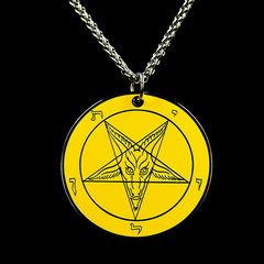 The Kaiju Baphomet Medallion - Satanme
