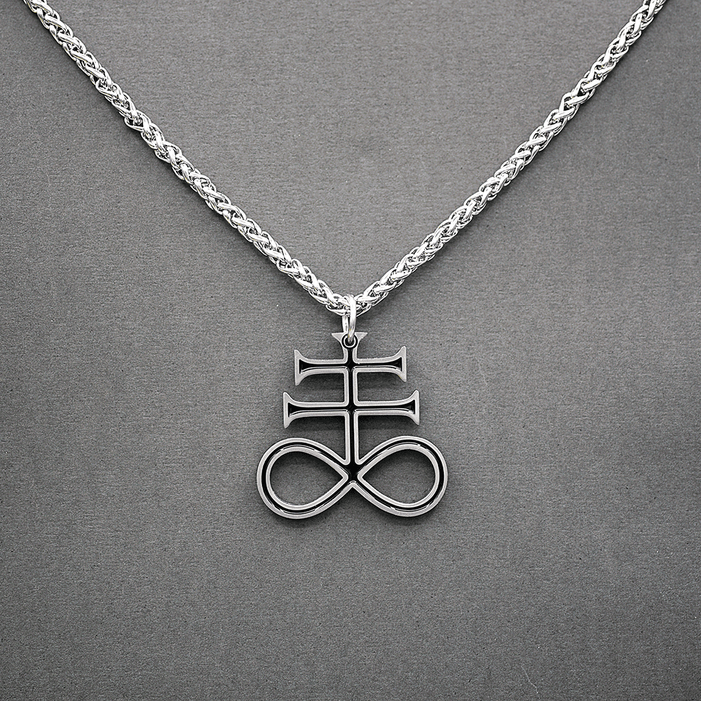 Veiled Brimstone - Hell Forged Steel Medallion - Satanme