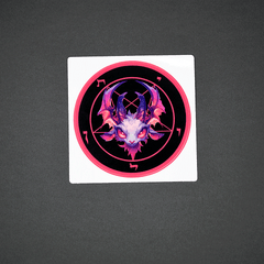 The Cutest Baphy Ever Sticker - Satanme