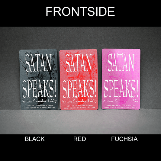 Satan Speaks Bookmark - Satanme Signature Series - Satanme