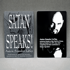 Satan Speaks Bookmark - Satanme Signature Series - Satanme