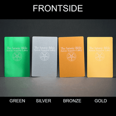 The Nine Satanic Statements Bookmark - Satanme Signature Series - Satanme