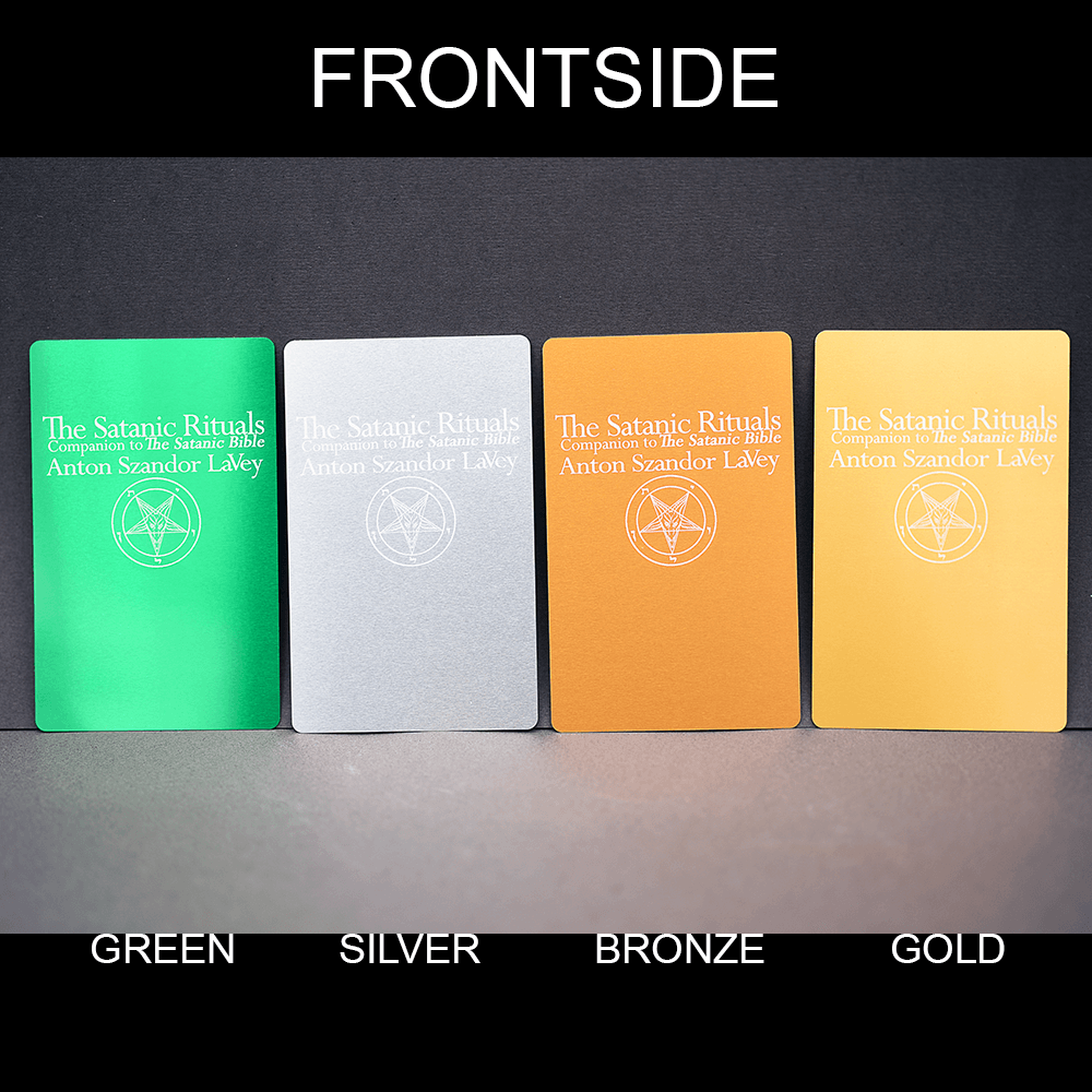 Satanic Rituals Bookmark - Satanme Signature Series - Satanme