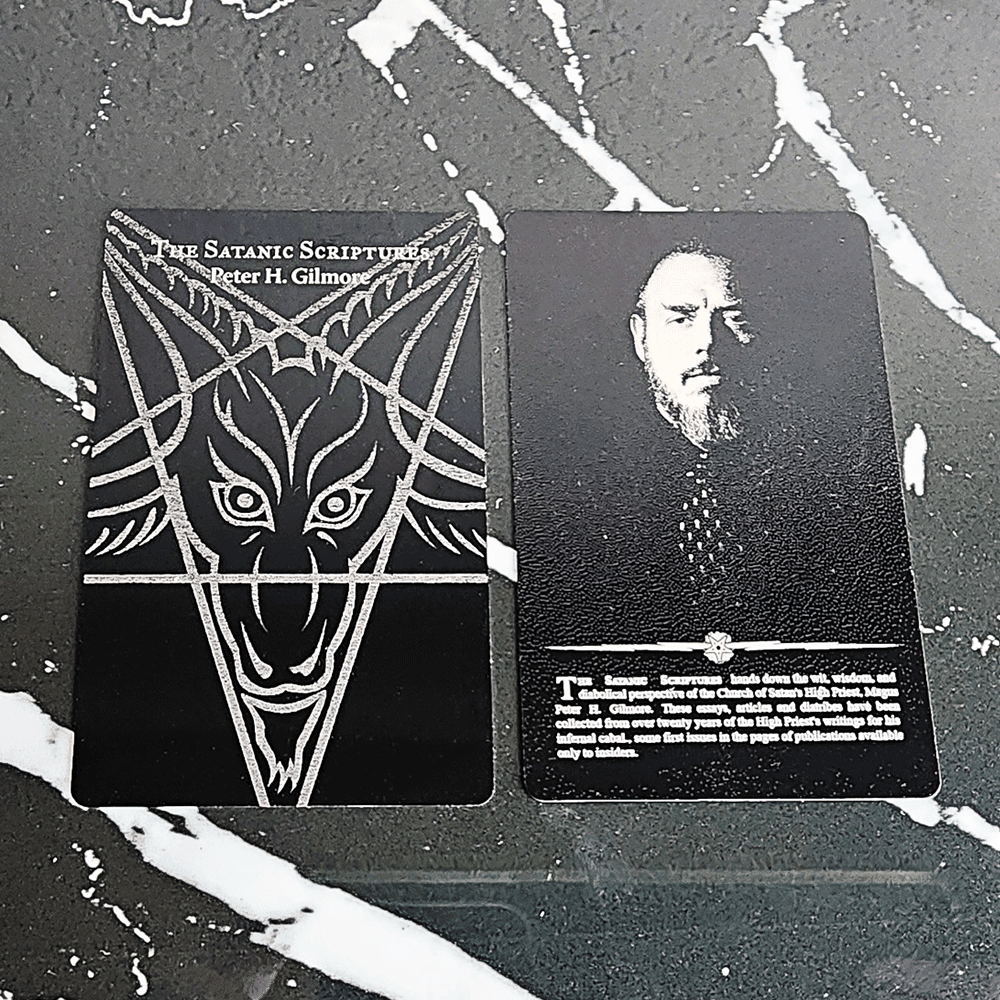 The Satanic Scriptures Bookmark - Satanme