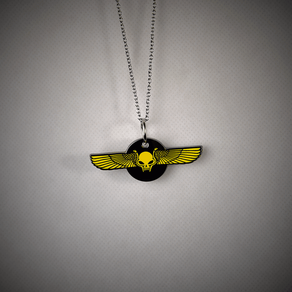 ToV Winged Skull Medallion (Shadow Series) - Satanme