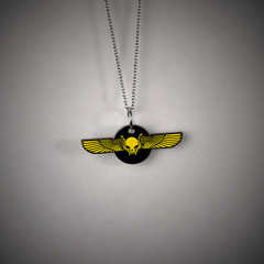 ToV Winged Skull Medallion (Shadow Series) - Satanme