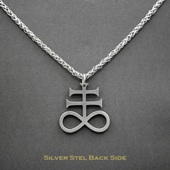 Veiled Brimstone - Hell Forged Steel Medallion - Satanme