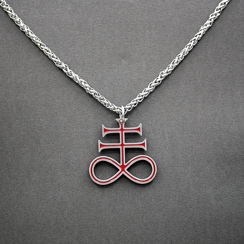 Veiled Brimstone - Hell Forged Steel Medallion - Satanme