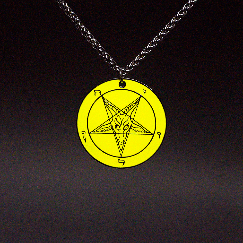 Baphomet Ritual Medallion - Hell Forged Steel - Satanme